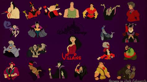 Disney Villains Wallpaper By Panda Ai On Deviantart