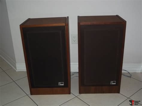 Bass Reflex 3 Way Speaker System Vintage Speakers Photo 627423 Uk