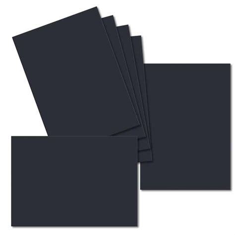 Dark Blue Card 128mm X 179mm 5 Inch X 7 Inch 235gsm Card Sheet