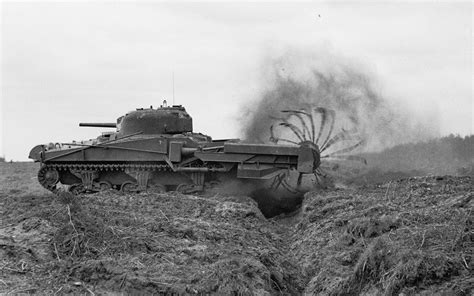 This M4 Sherman Tank Took On Mine Clearing Duty The National Interest