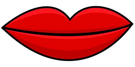 Lips Kiss Free Vector Graphic On Pixabay