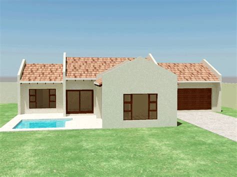 Good South Africa Modern 3 Bedroom House Plans With Garage Most