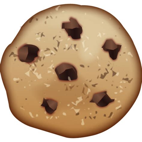 Download Chocolate Chip Cookie Emoji Emoji Island