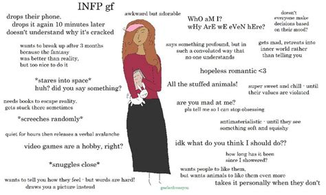 Infp Girlfriend Meme Time In 2022 Infp Personality Type Infp Infp Personality