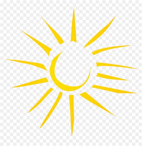 Rays Forming A Sun Drawing Clip Art Sun Ray Hd Png