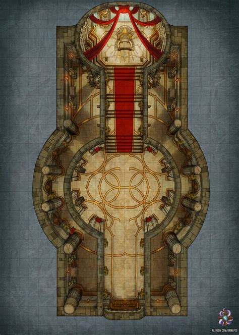 Throne Room Battle Map By Hassly On Deviantart