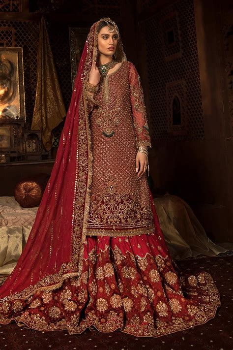 Pakistani Designer Bridal Dresses Maria B Brides 2023 Collection