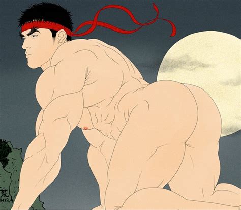 Rule 34 Capcom Color Human Male Male Only Muscles Ryu Street Fighter