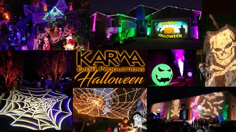 Halloween Themed Event Lighting Karma Event Productions