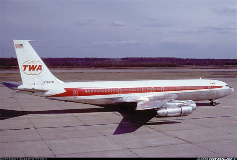 Boeing 707 331c Trans World Airlines Twa Aviation Photo 1837812