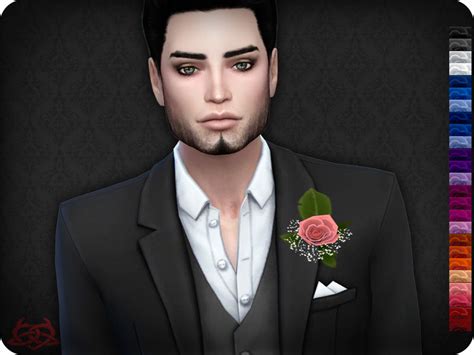 The Sims Resource Boutonniere 1 Original Mesh