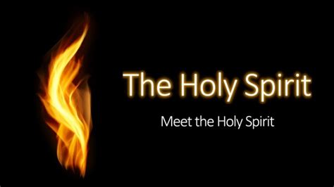 Meet The Holy Spirit Logos Sermons