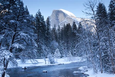 Winter Scenes Yosemite National Park California Henry Yang Photography