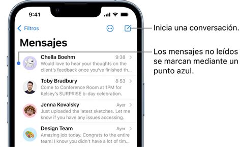 Cómo funcionan los mensajes de iPhone Haras Dadinco
