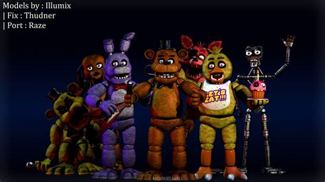 Sfm Fnaf Fnaf 1 Gang Remake By Noonelmao On Deviantart