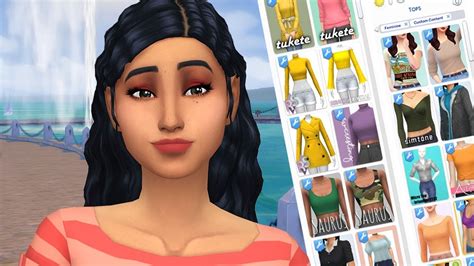 Massive Cc Clothing Haul 100 Items The Sims 4 Custom Content