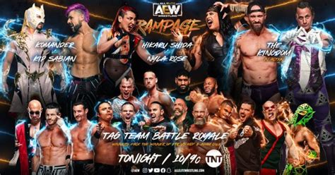 AEW Rampage Preview Tag Teams Battle It Out Tonight
