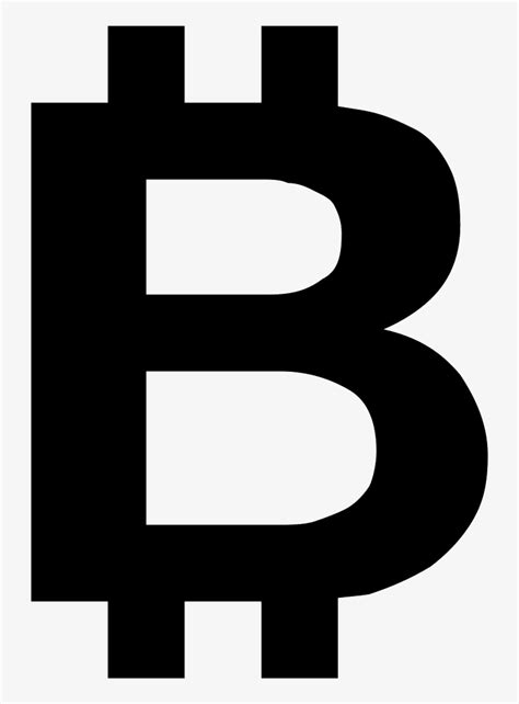 Svg Black And White Library Bitcoin Icon Free Download Bitcoin B Logo