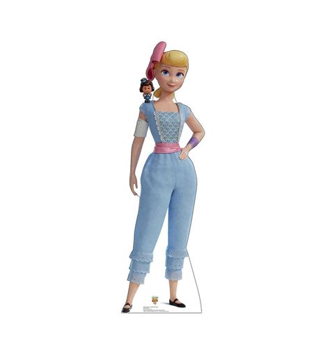 bo peep and officer giggles mcdimples from disney s toy story 4 cardboard stand up 51in