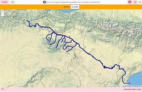 Mapa Para Jugar ¿dónde Está Ríos De La Rioja Mapas Interactivos
