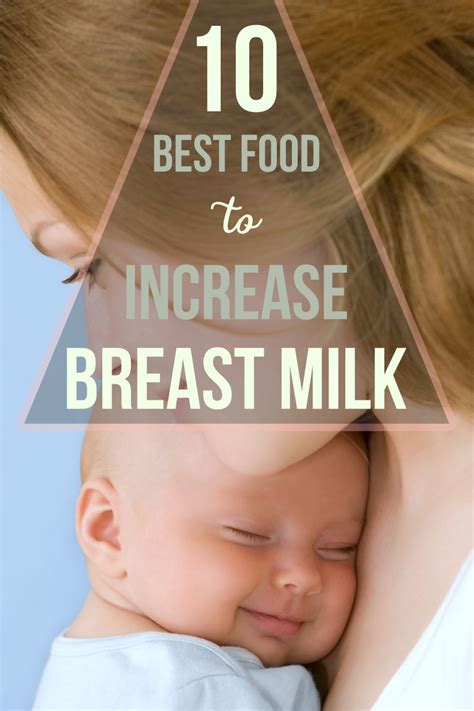 10 Best Food To Increase Breast Milk