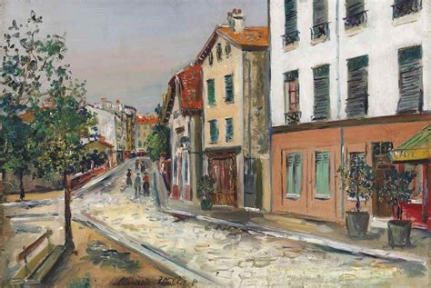 Maurice Utrillo Rue Du Xiiie Arrondissement à Paris Mutualart