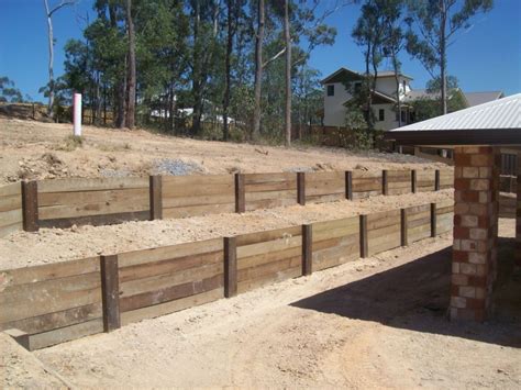 Landscape Timbers Retaining Wall Ideas Landscape Timbers