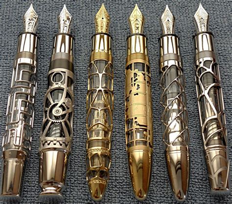 Picture Of The Day Gorgeous Skeleton Pens By Montblanc Twistedsifter