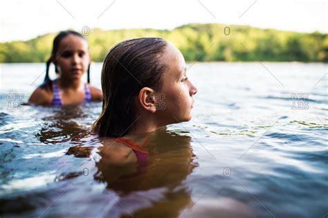 Girls At The Lake