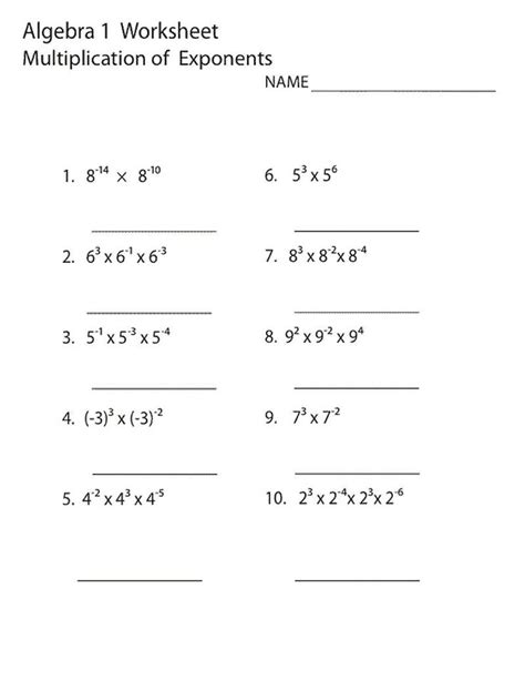 9th Grade Math Worksheets Multiplication Algebra 2 Worksheets