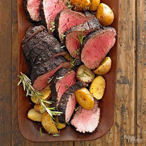 It was cooked perfectly and the garlic butter sauce. How to Make Better-Than-Restaurant Beef Tenderloin at Home | Roast beef dinner, Christmas food ...