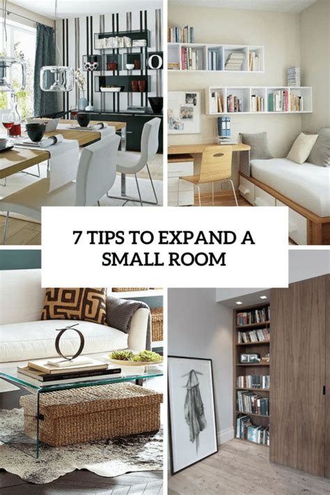 6 Smart Tips To Visually Expand A Small Room Digsdigs