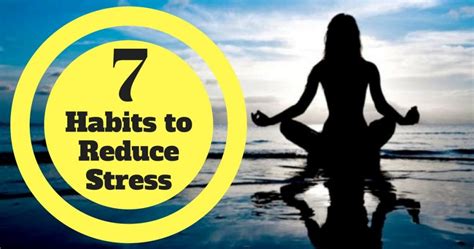 7 Habits That Reduces Stress Jithya Blog