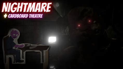 G Zl Afton Minigame I Dormitabis Remastered Nightmare Cardboard Theatre Youtube
