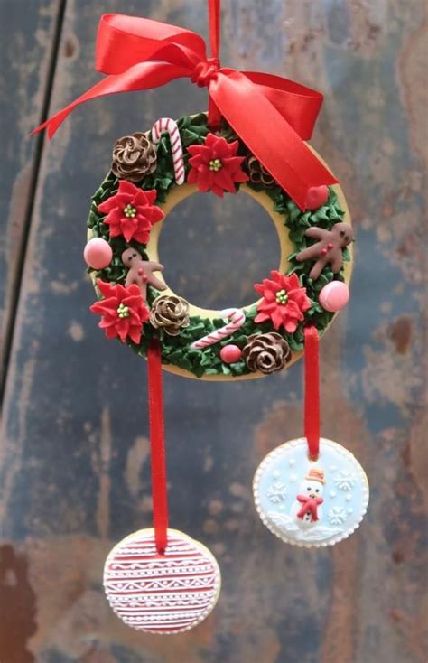 Growing up in china, dessert was a rare treat that we enjoyed once in awhile, especially during the chinese new year and festivals. Christmas Wreath ginger bread - cookie by Grazie cake and ...