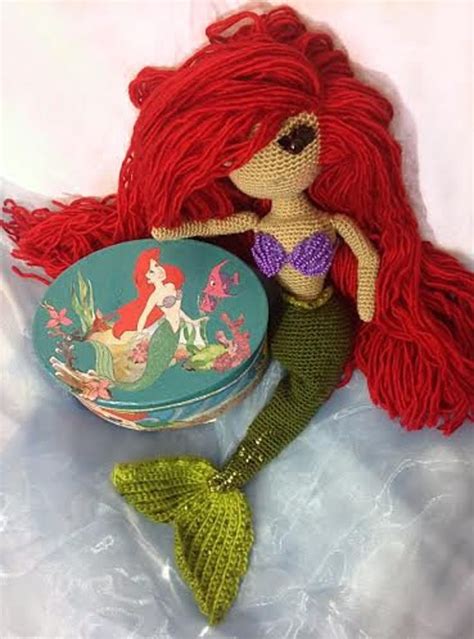 Ariel Little Mermaid Crochet Pattern By Sarahbethsboutique