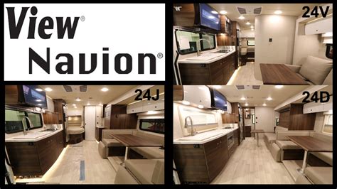 Differences In The Winnebago View And Navion Floorplans