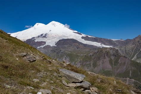 On Top Of Europe Climbing Mount Elbrus In Russia A Girl In The