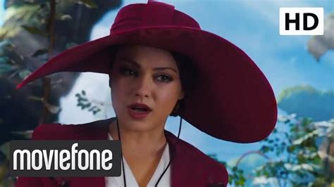 James Franco And Mila Kunis Oz The Great And Powerful Trailer Moviefone Youtube