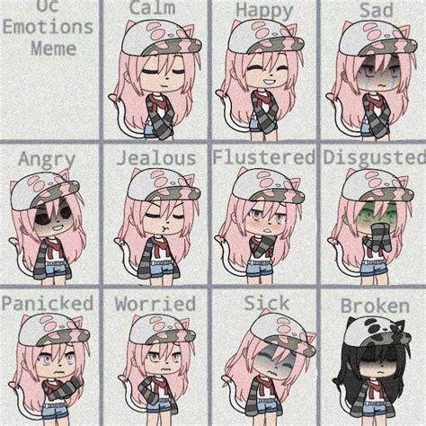 Oc Emotions Meme Gacha Life Amino