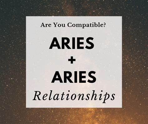 Aries And Aries Sex Telegraph