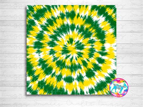 Green And Yellow Tie Dye Sublimation Design Download Etsy Israel