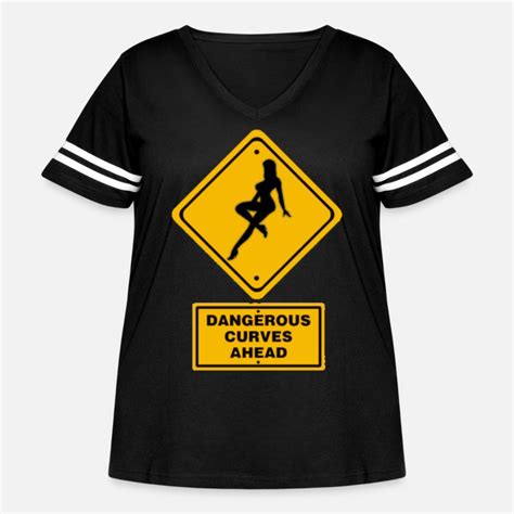 shop dangerous curves t shirts online spreadshirt