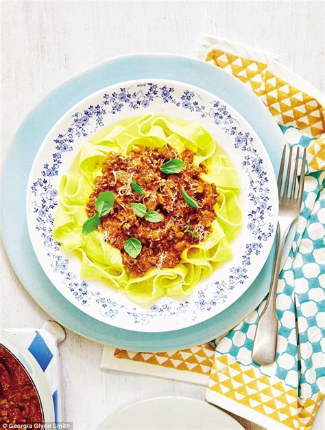 mary berry everyday ragù bolognese with pappardelle daily mail online