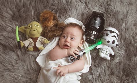 Enberg Photography Baby Lukes Star Wars Portraits