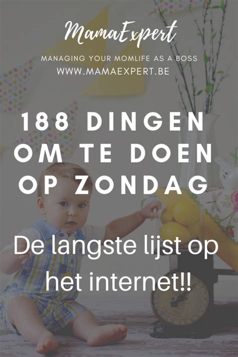 Updated Activiteiten Om Op Een Luie Zondag Te Doen Voor Alle Leeftijden Mamaexpert