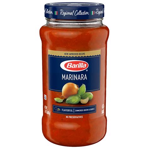 Barilla Classic Marinara Tomato Pasta Sauce 24 Oz Walmart Com