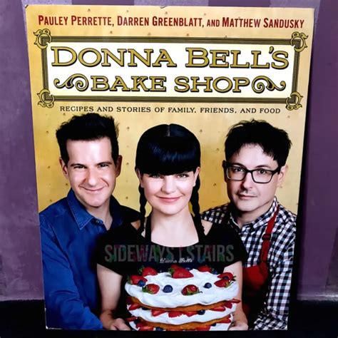 Donna Bells Bake Shop Poster Pauley Perrette Book Signing Ncis Abby