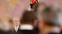 Bundespräsident Joachim Gauck: Krieg und Frieden