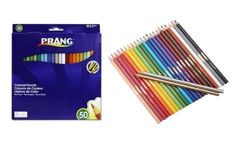 Prang Thick Core Colored Pencil Set 50 Piece Groupon